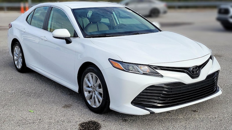 2019 Toyota Camry LE Hero Image