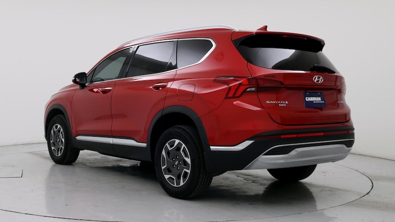 2023 Hyundai Santa Fe Blue 2