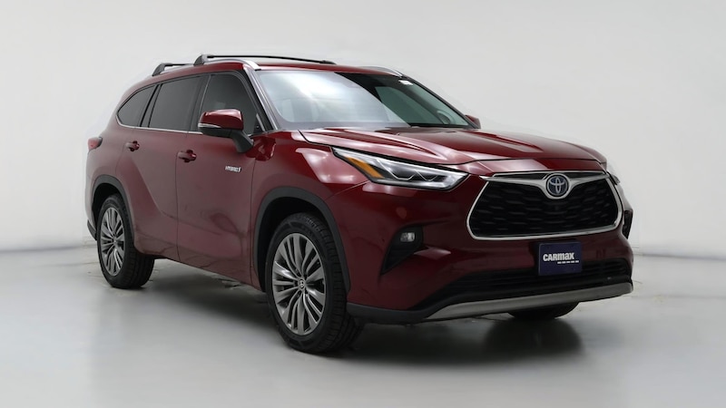 2020 Toyota Highlander Platinum Hero Image