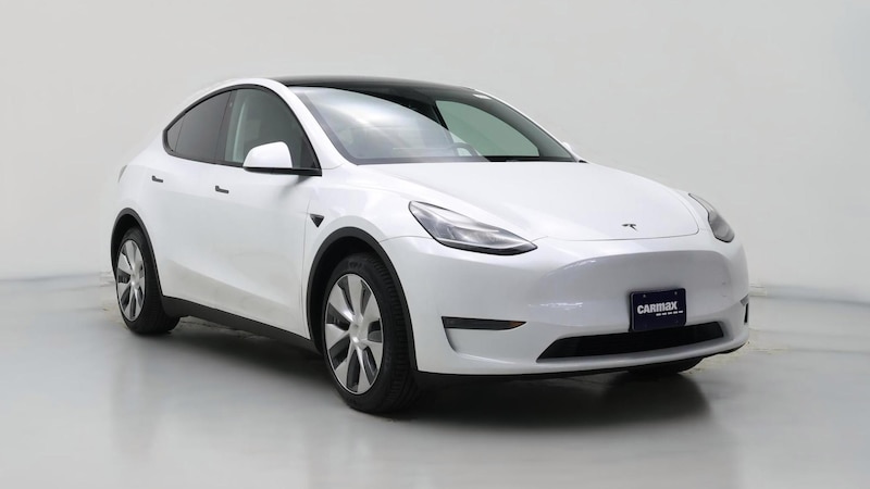 2020 Tesla Model Y Long Range Hero Image