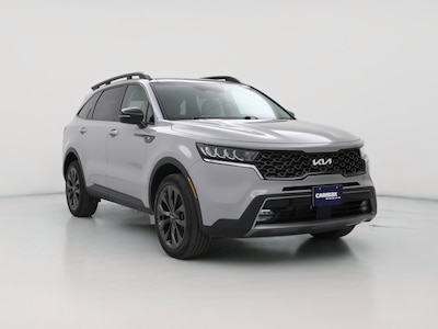 Gray 2022 Kia Sorento X-Line EX