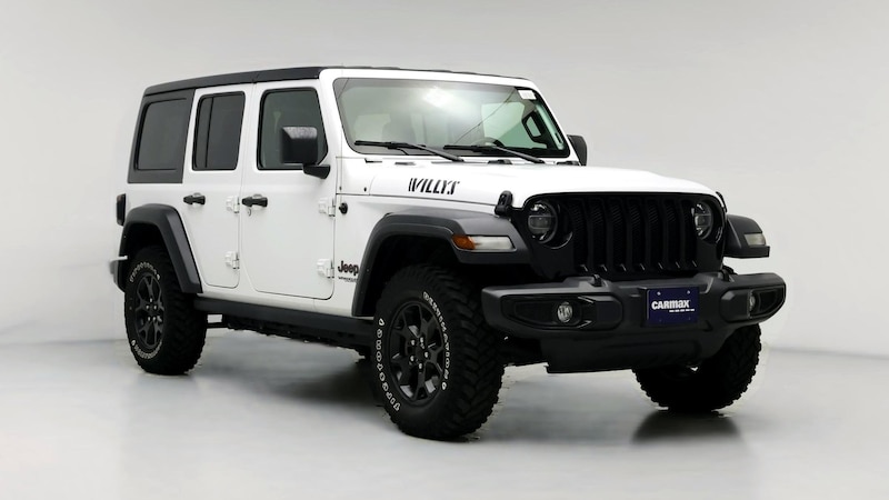 2021 Jeep Wrangler Unlimited Willys Hero Image