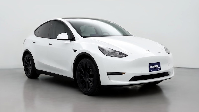 2021 Tesla Model Y Standard Range Hero Image