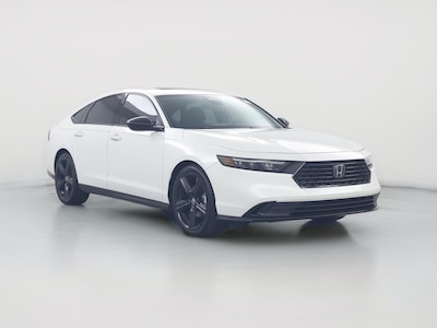 White 2023 Honda Accord Hybrid Sport-L