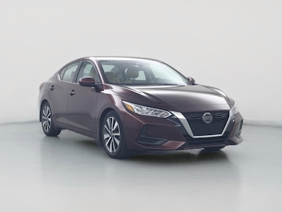 Red 2021 Nissan Sentra SV