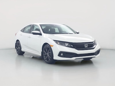 White 2020 Honda Civic Sport