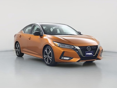 Orange 2023 Nissan Sentra SR