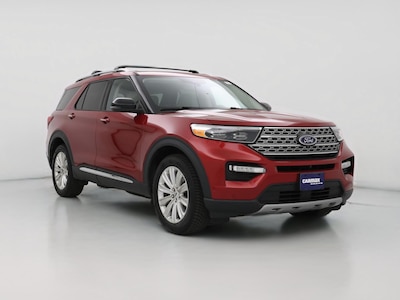 Red 2020 Ford Explorer Limited