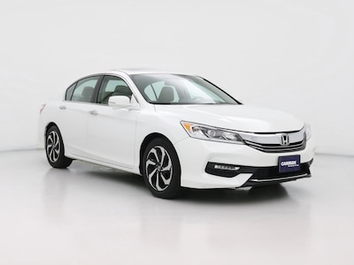 White 2016 Honda Accord EX-L