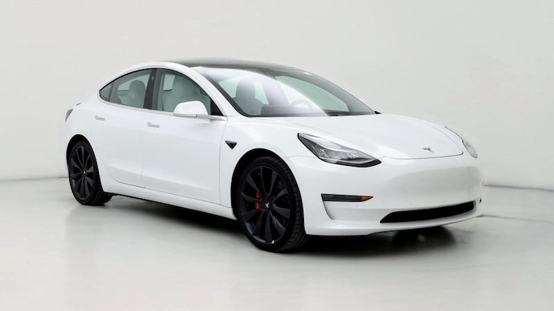 2020 Tesla Model 3 Performance Hero Image