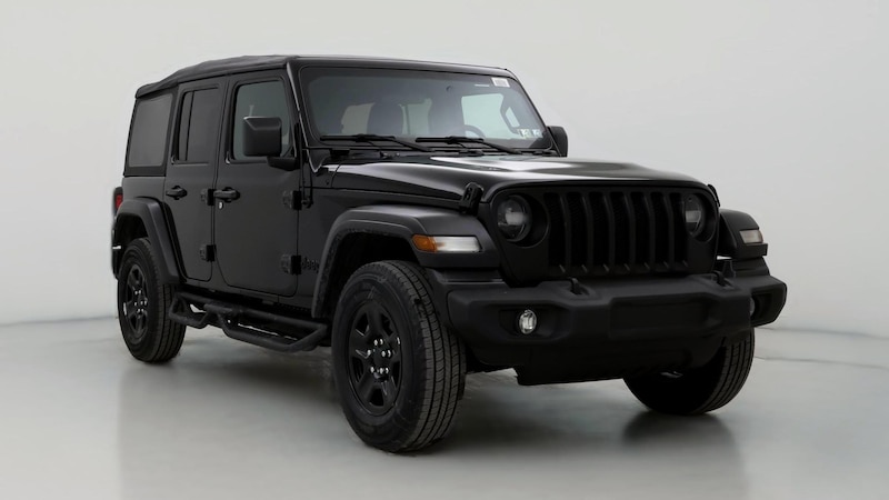 2022 Jeep Wrangler Unlimited Sport Hero Image