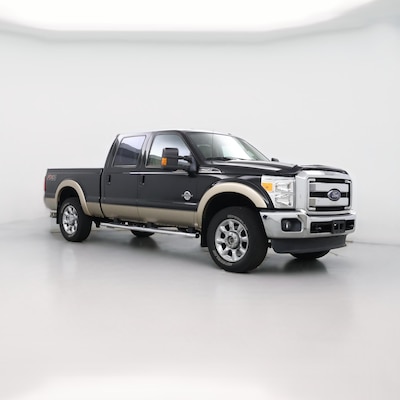 Black 2014 Ford F250 Lariat