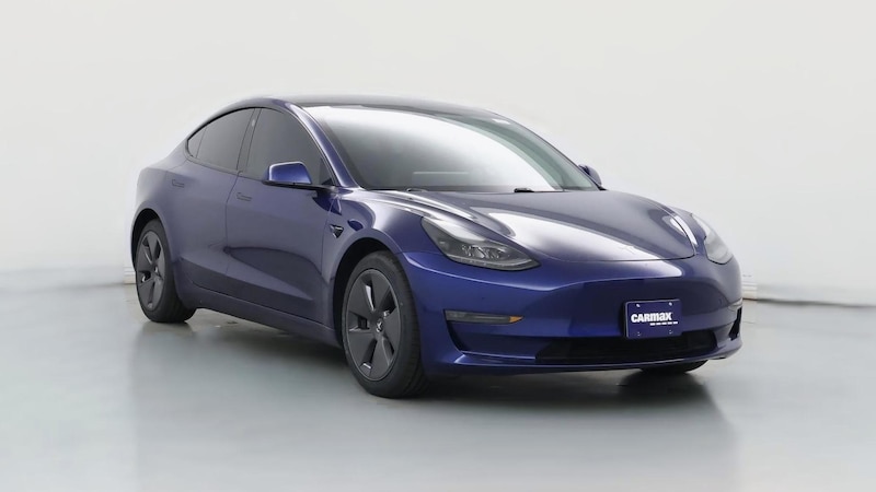 2021 Tesla Model 3 Long Range Hero Image