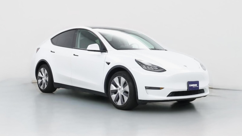 2021 Tesla Model Y Long Range Hero Image