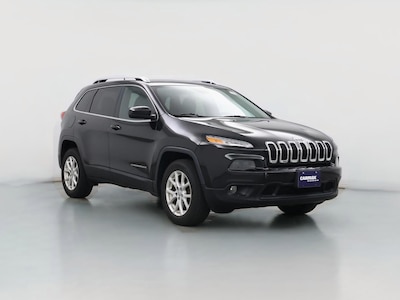 Black 2016 Jeep Cherokee Latitude