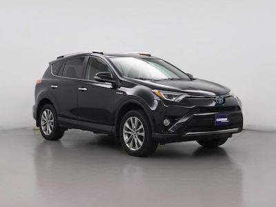 Black 2016 Toyota RAV4 Hybrid Limited