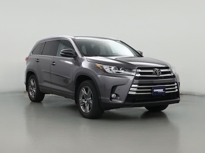Gray 2017 Toyota Highlander Limited Platinum