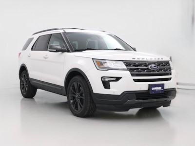 White 2019 Ford Explorer XLT