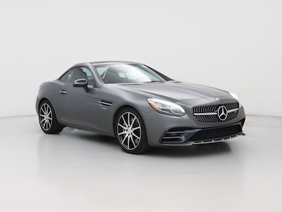 Gray 2017 Mercedes-Benz SLC43 AMG