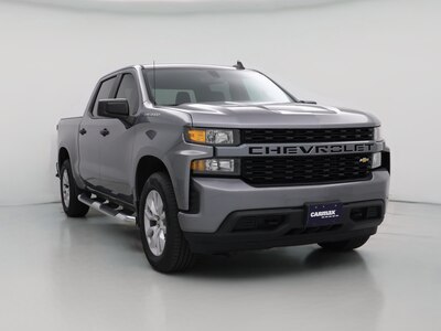 Gray 2021 Chevrolet Silverado 1500 Custom