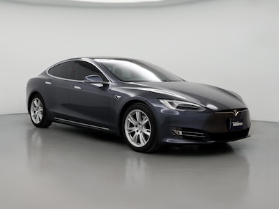 Gray 2021 Tesla Model S Long Range Plus