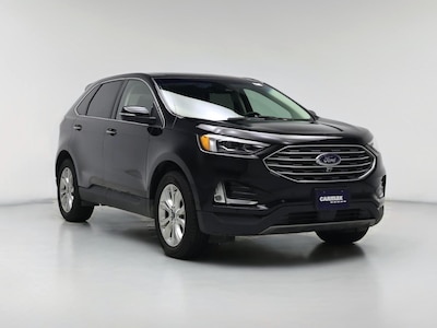 Black 2020 Ford Edge Titanium