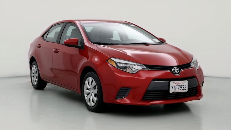 2016 Toyota Corolla LE Hero Image