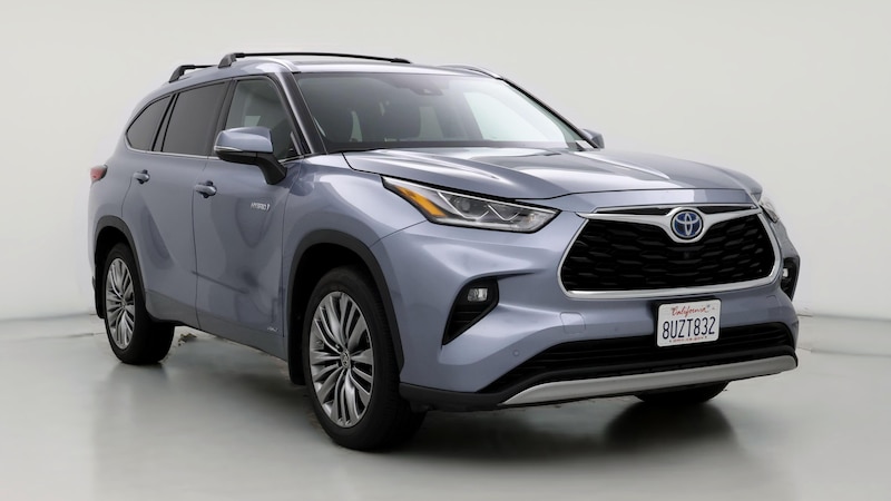 2021 Toyota Highlander Platinum Hero Image