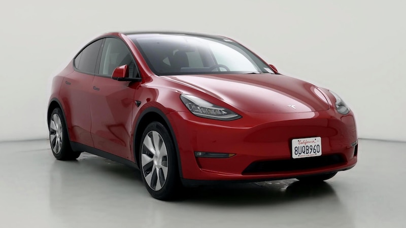 2021 Tesla Model Y Standard Range Hero Image