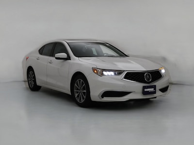 White 2020 Acura TLX Technology