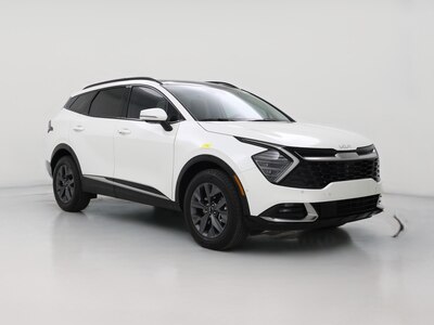White 2023 Kia Sportage Hybrid SX Prestige