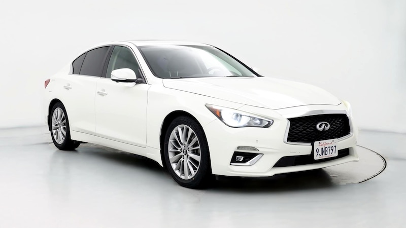 2018 INFINITI Q50 Luxe Hero Image