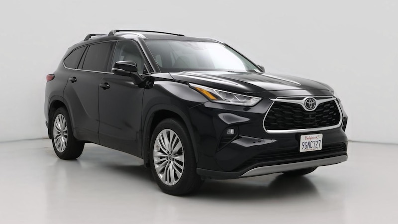 2023 Toyota Highlander Platinum Hero Image