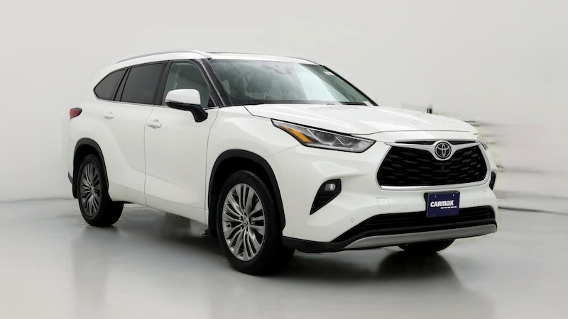 2021 Toyota Highlander Platinum Hero Image