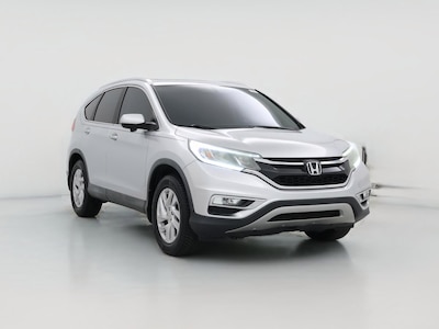 Silver 2015 Honda CR-V EX-L