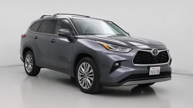 2023 Toyota Highlander Platinum Hero Image