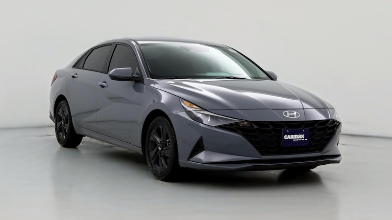 2021 Hyundai Elantra Blue Hero Image