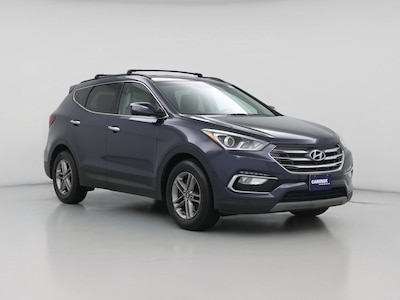 Blue 2018 Hyundai Santa Fe Sport