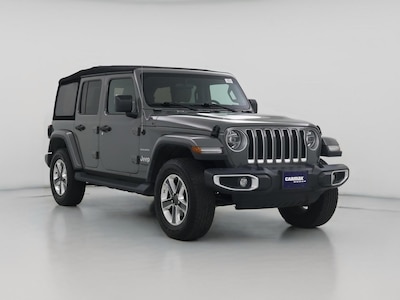 Gray 2021 Jeep Wrangler Unlimited Sahara
