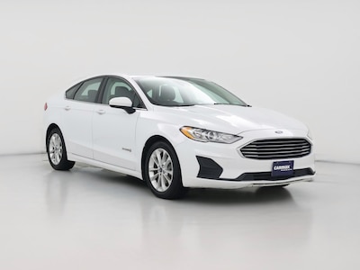 White 2019 Ford Fusion Hybrid SE