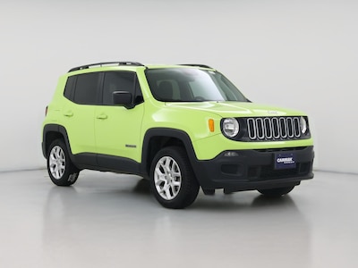 Green 2018 Jeep Renegade Sport