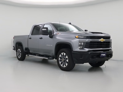 Silver 2024 Chevrolet Silverado 2500 Custom