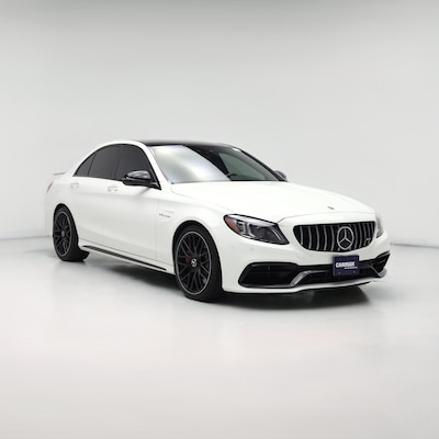 White 2019 Mercedes-Benz C63 AMG S
