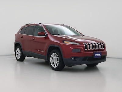 Red 2016 Jeep Cherokee Latitude