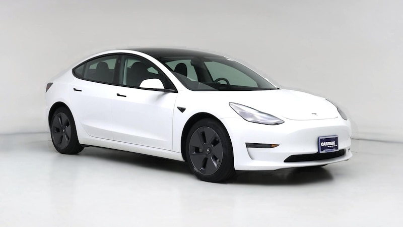 2022 Tesla Model 3 Long Range Hero Image