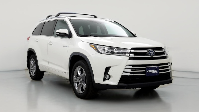 2019 Toyota Highlander Limited Platinum Hero Image