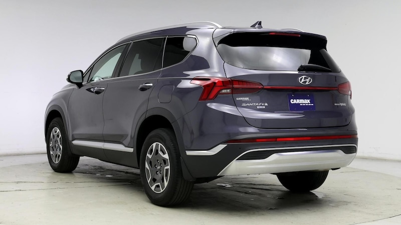 2022 Hyundai Santa Fe Blue 2