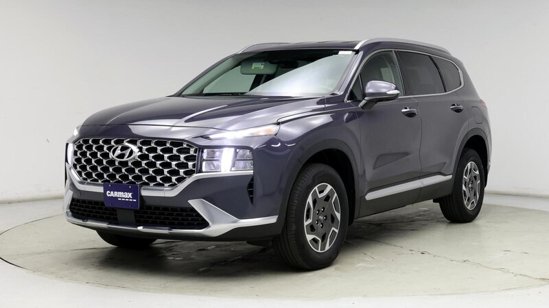 2022 Hyundai Santa Fe Blue 4