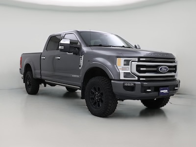 Gray 2021 Ford F250 Platinum