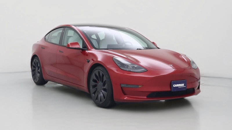 2021 Tesla Model 3 Performance Hero Image